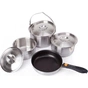 Набір туристичного посуду Kovea All-3PLY Stainles Cookware (7~8) KKW-CW1105 (8806372095796) - зменшене зображення 1