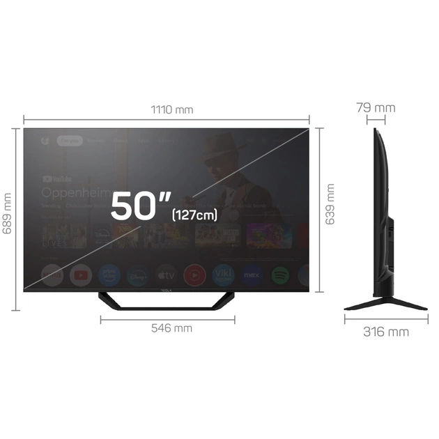 Телевізор Tesla 50E655BUS - picture 2