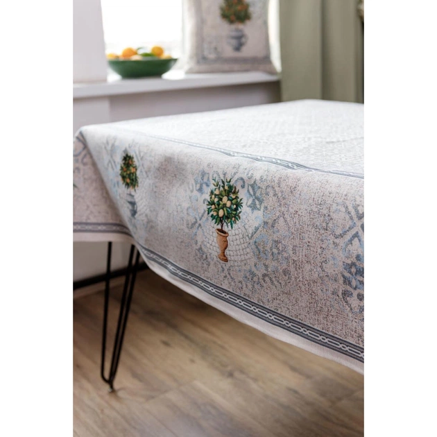 Скатертина Прованс гобеленова Афіни 136х136 см (035374) - picture 6