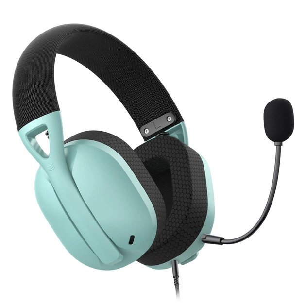 Навушники Hator Hyperpunk 2 USB 7.1 Black/Mint (HTA-848) - зображення 1
