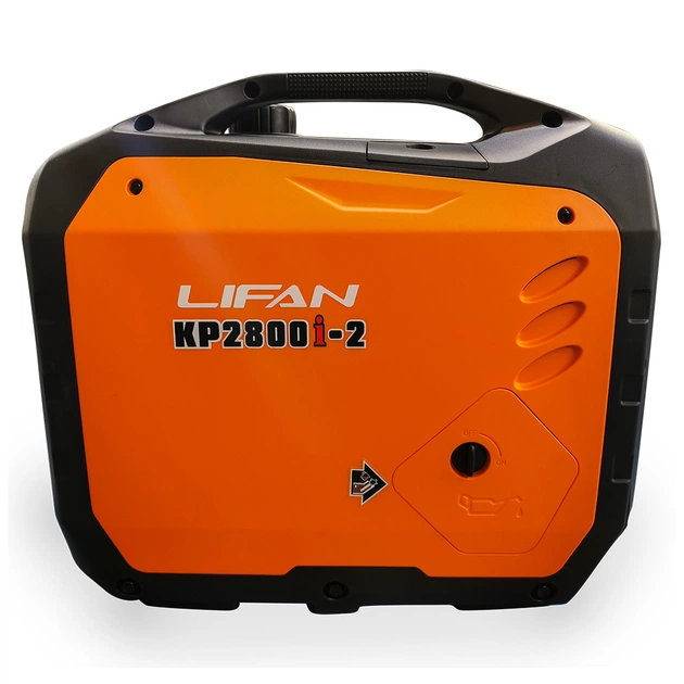 Генератор LIFAN інверторний LF2800I-2, 220V, 50Hz, IP23, 2.2-2,4KW, ручний пуск, 4л. (LF2800I-2) - зображення 1