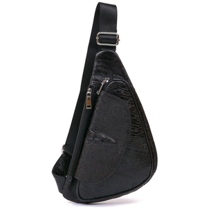 Сумка Vintage Через плече чоловіча Чорна (20696) зображення 1