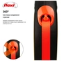 Поводок для собак Flexi New Neon стрічка M 5 м/ 25 кг помаранчевий (4000498031803) - уменьшенное изображение 3