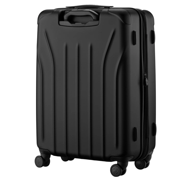 Валіза Wenger Oryson, середня, пластик, 4 колеса, чорна (653165) - зображення 3