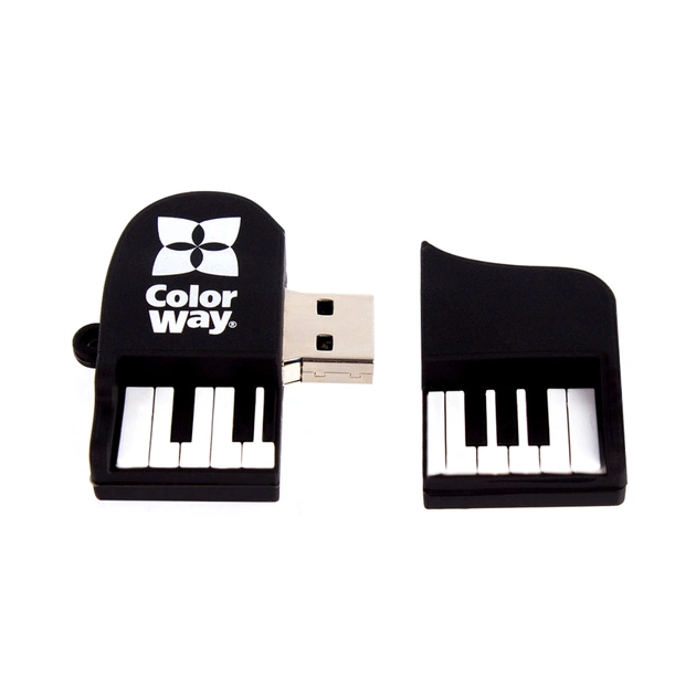 USB флеш накопичувач ColorWay Piano 64 GB 3.0 Black (CW-USBPO64) - picture 6