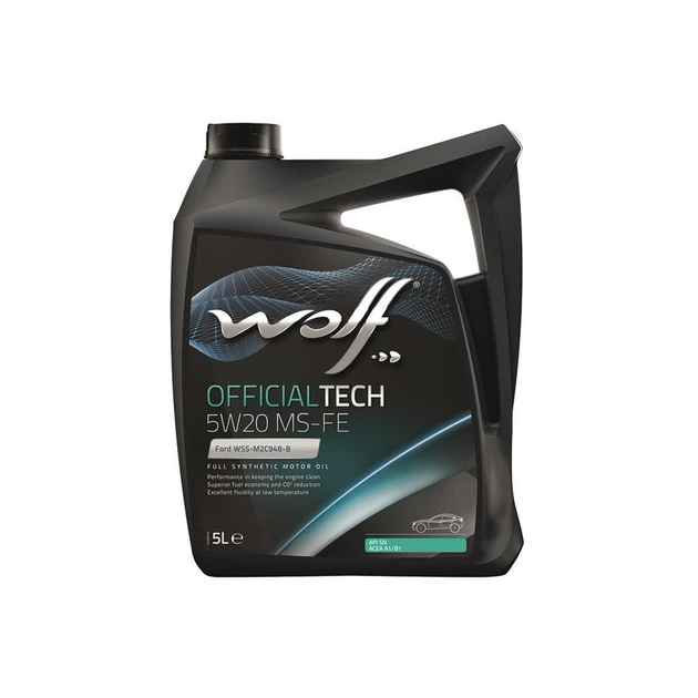Моторное масло Wolf OFFICIALTECH 5W20 MS-FE 5л (8320385) - изображение 1