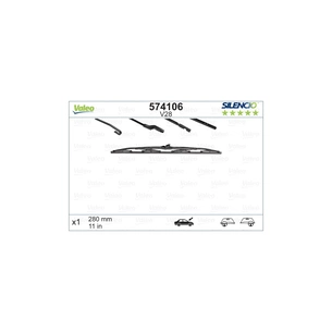 Щітка склоочисника Valeo 574106 зображення 1