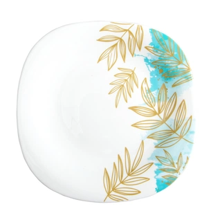 Тарілка Vittora "Золота Гілка" Square Dessert 21,5 см (V-215Sgr) зображення 1