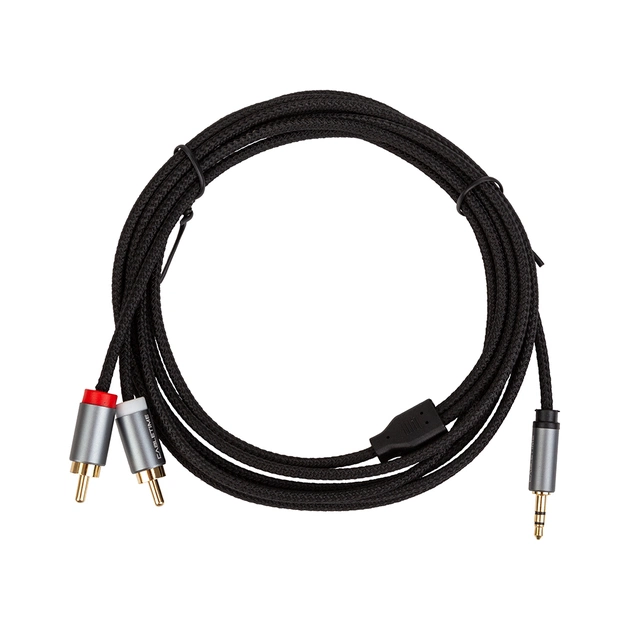 Кабель мультимедійний 3.5mm M to 2xRCA M 3.0m Cabletime (CA914067) - picture 2