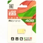 USB флеш накопичувач Mibrand 4GB Hawk Gold USB 2.0 (MI2.0/HA4M1G) - зменшене зображення 2