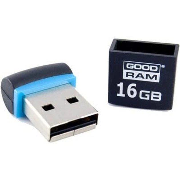 USB флеш накопичувач Goodram 16Gb Piccolo (PD16GH2GRPIKR10) - зображення 1