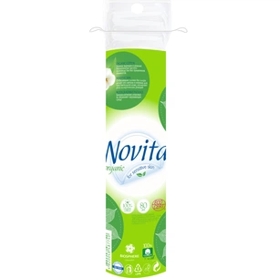 Ватні диски Novita Organic 80 шт. (4820048487740) зображення 1