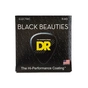 Струни для гітари DR Strings Black Beauties Electric - Extra Heavy 7-String (11-60) (BKE7-11) - зменшене зображення 1