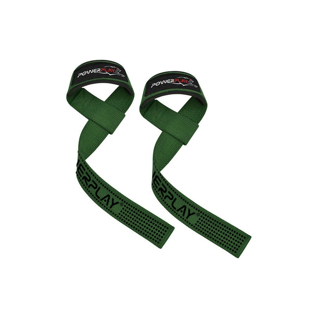 Кистьові лямки PowerPlay 7064 Lifting Gym Straps Зелені (PP_7064_Green) - picture 3