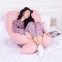 Подушка MirSon для вагітних та відпочинку Eco Line №8014 U-подібна Coral (2200006178385) - уменьшенное изображение 7