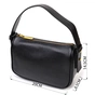 Сумка Vintage На плече крос-боді з натуральної шкіри Чорна (22127) - зменшене зображення 3