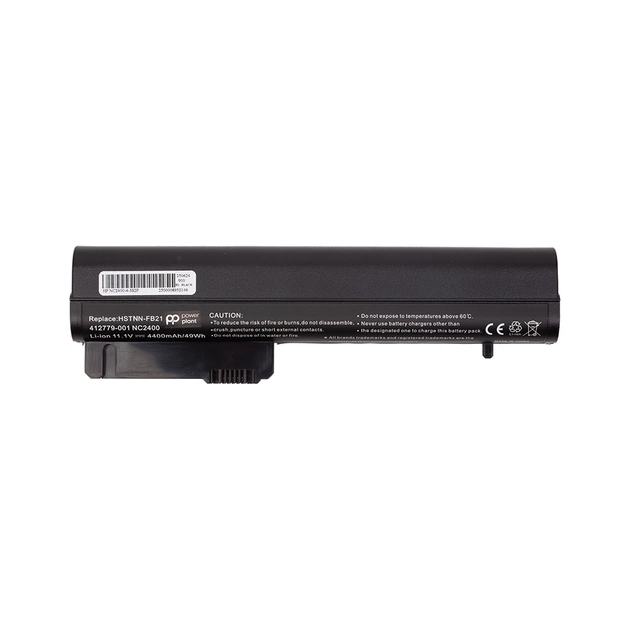Аккумулятор для ноутбука HP EliteBook 2530p (HSTNN-FB21) 11.1V 4400mAh PowerPlant (NB460380) - изображение 1