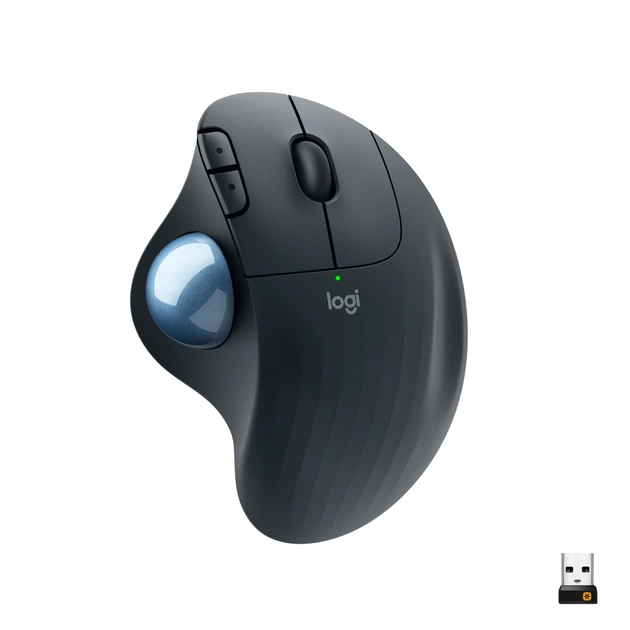 Мишка Logitech Ergo M575 Wireless Trackball Graphite (910-005872) - изображение 1