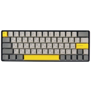 Клавіатура Epomaker EP64 60 Mulan Switch Hot-Swap RGB Wireless/Bluetooth/USB UA Black (EP64-B-M) изображение 1