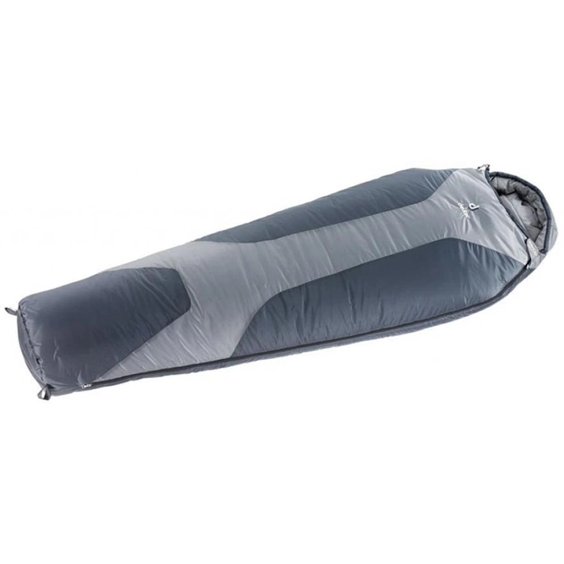Спальний мішок Deuter Orbit -5 SL silver-anthracite правый (37480 4140 0) - зображення 1