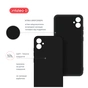 Чохол до мобільного телефона Intaleo Silicone Samsung Galaxy A04e Black (1283126599729) - зменшене зображення 5