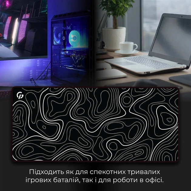 Килимок для мишки GamePro Speed/Control White (MP275AB) - picture 7