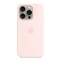 Чохол до мобільного телефона Apple iPhone 15 Pro Silicone Case with MagSafe Light Pink (MT1F3ZM/A) - зменшене зображення 1