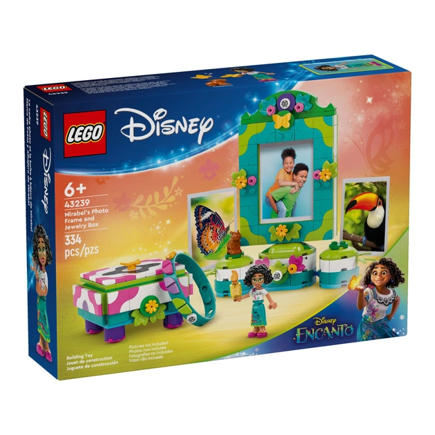 Конструктор LEGO Disney Classic Фоторамка й скриня для прикрас Мірабель 334 деталі (43239) - зображення 1