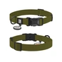 Нашийник для тварин WAUDOG Magnet c QR паспортом, магнітна пряжка-фастекс M хакі (279531) - зменшене зображення 1