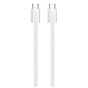 Дата кабель USB-C to USB-C 2.0m (braided cotton) (PD Fast Charging 60W) 3.0А grey ColorWay (CW-CBPDCC068-GR) - зменшене зображення 7