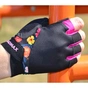 Рукавички для фітнесу MadMax MFG-770 Flower Power Gloves Black/Pink S (MFG-770_S) - зменшене зображення 8