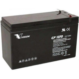 Батарея до ДБЖ Vision CP 12V 7Ah (CP1270A) зображення 1