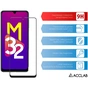 Скло захисне ACCLAB Full Glue Samsung M32 Black (1283126513787) - зменшене зображення 3