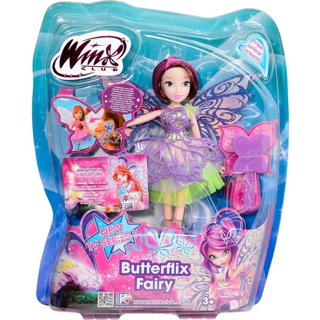 Лялька WinX Butterflix Текна 27 см (IW01131406) - изображение 1