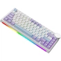 Клавіатура Ajazz AK820 V2 Coconut Flake Switch Wireless/Bluetooth/USB UA Purple/White/Blue (AK820-V2-CF-PWB) - зменшене зображення 4