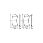 Гальмівні колодки Bosch 0986494860 - зменшене зображення 2