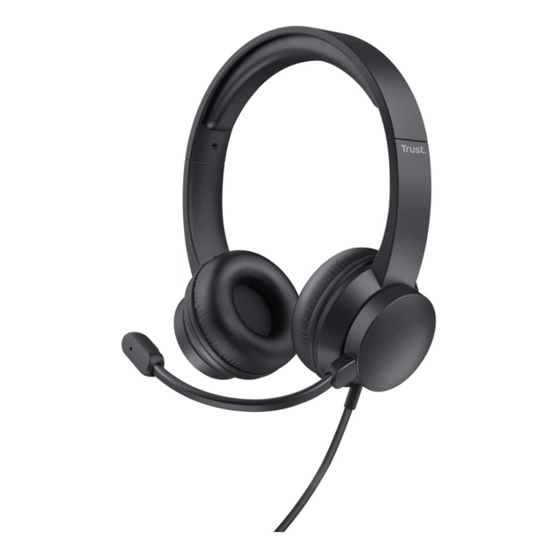 Навушники Trust Ayda PC USB-A Black (25088) - зображення 1