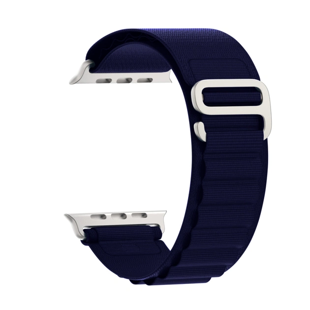 Ремінець до смарт-годинника Armorstandart Alpina Band для Apple Watch 49/46/45/44/42 (Series 1-3) Dark Blue (ARM74200) - picture 1