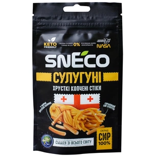 Сыр сушеный snEco Сулугуни 14 г (4823095816266) изображение 1