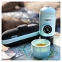 Кавоварка кемпінгова Wacaco Nanopresso з чохлом блакитна (WNANOBLUE) - зменшене зображення 4