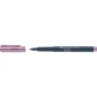 Маркер Faber-Castell металік для декору Metallics Marker Berry nice, M (1,5 мм), колір малиновий (30349) - зменшене зображення 4