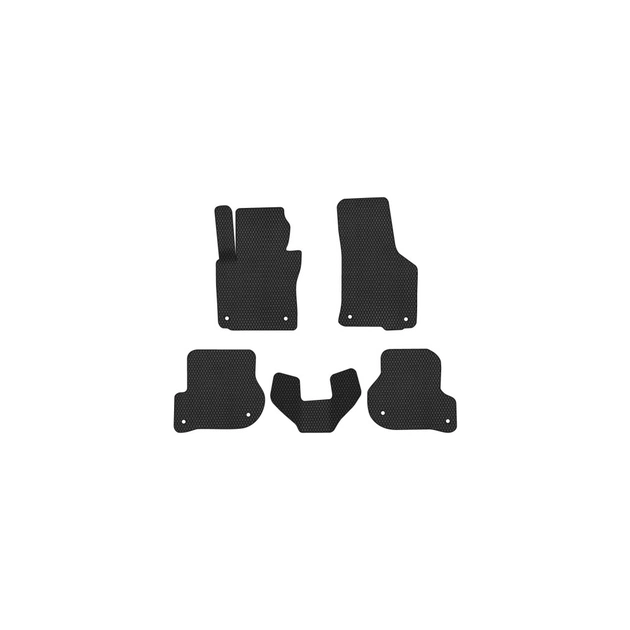Коврик в салон EVAtech Skoda Octavia A5 (AT, 8 clips) 2004-2013 2 пок (SK12152CV5AV8RBB) - изображение 1