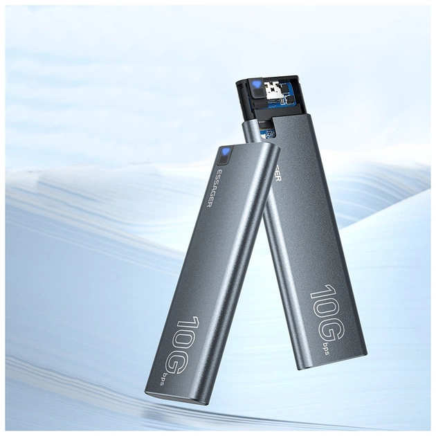 Кишеня зовнішня Essager SSD M.2 Navy Dual Protocols Hard Drive (EYPSN-XJ0G-Z) - picture 3