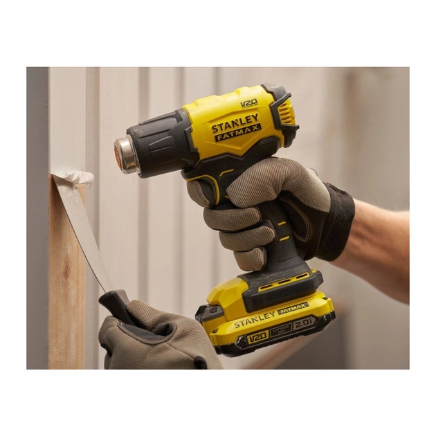 Будівельний фен Stanley FatMax, Li-Ion 18В (V20), 510 °C (без АКБ та ЗП) (SFMCE530B) - picture 8