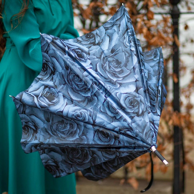 Парасоля Fulton Diamond L850-040140 Princess - Navy Rose (L850-040140) - зображення 5