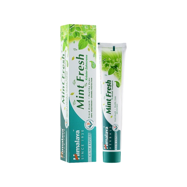 Зубная паста Himalaya Herbals Mint Fresh освежающая 75 мл (8901138825614) - изображение 1