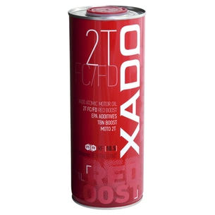 Моторна олива Xado 2T FC/FD Red Boost 1 л (XA 26199) зображення 1