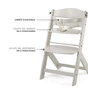 Стульчик для кормления Kinderkraft Enock Beige (5902533927319) - уменьшенное изображение 11