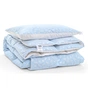 Ковдра MirSon Набір №2160 Bio-Blue Зима 90% пух 200х220 + подушка (2200003025255) - зменшене зображення 3