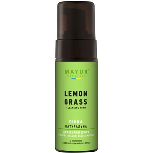 Пінка для вмивання Mayur для жирної шкіри Лемонграс 150 мл (4820189560678) зображення 1